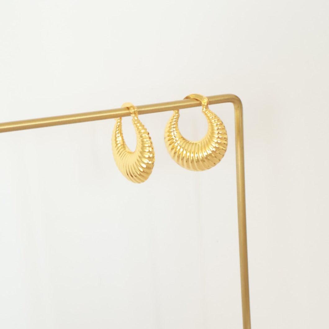 Stylish and Water-Resistant Gold Plated earrings- Perfect timeless necessary for every occasion