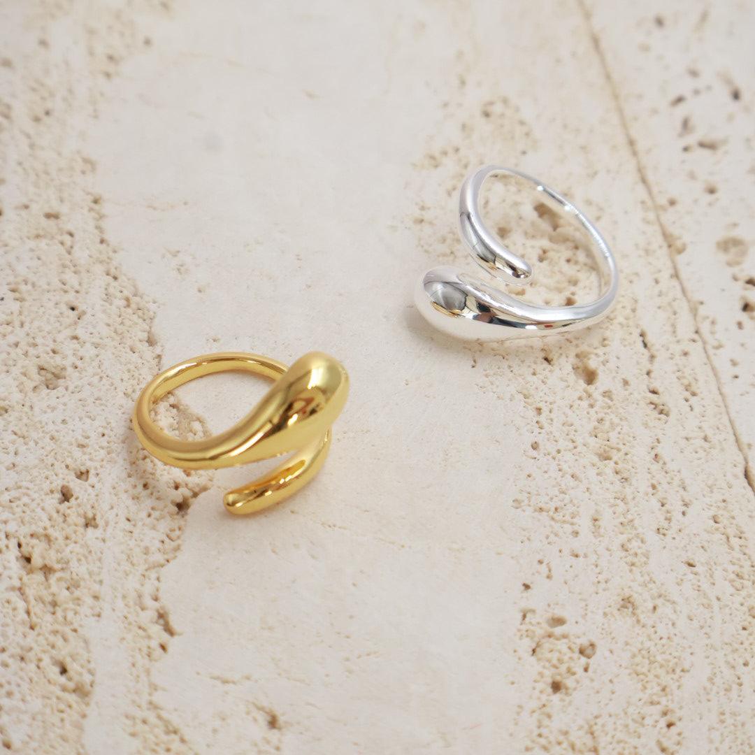 Stylish and Water-Resistant Gold Plated Ring - Perfect timeless necessary for every occasion