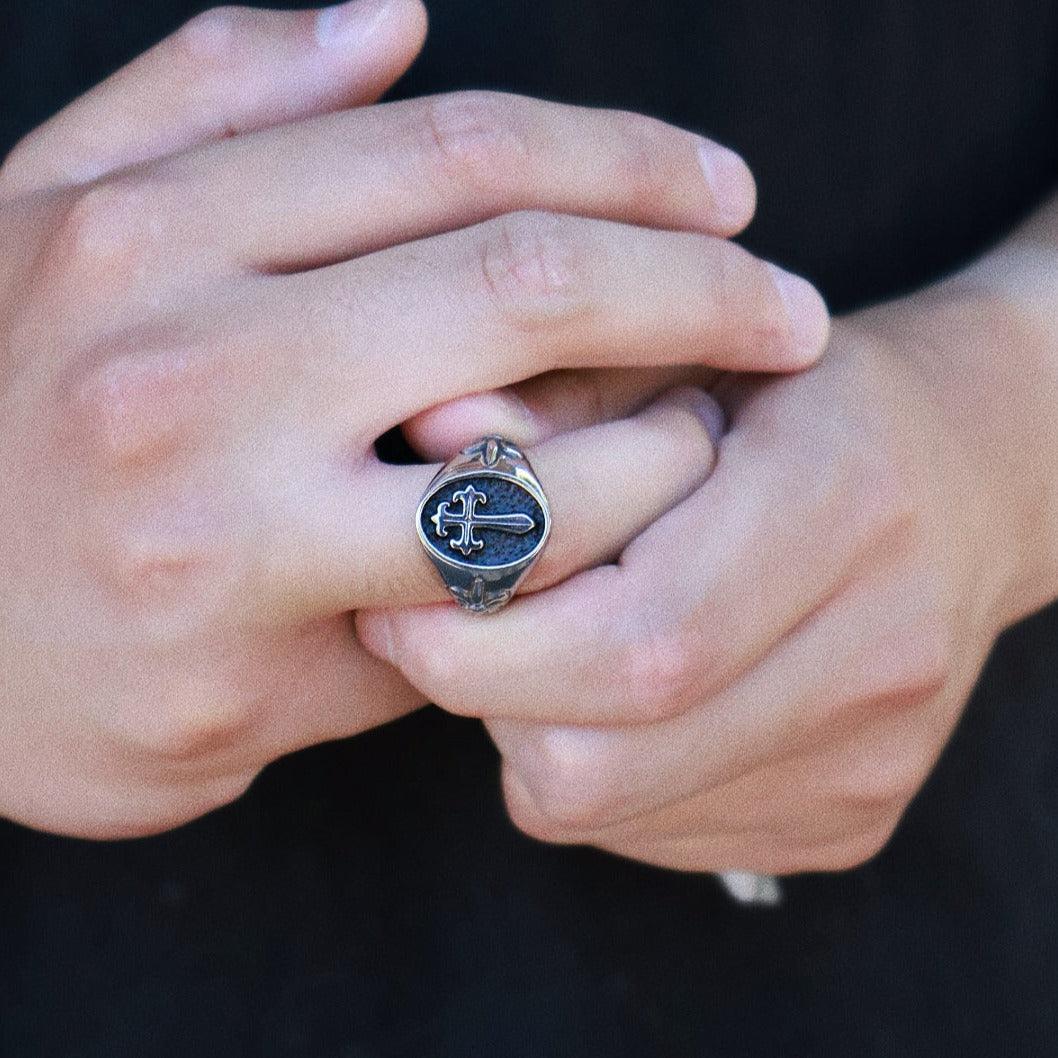 Stylish and Water-Resistant man's ring - Perfect timeless necessary for every occasion