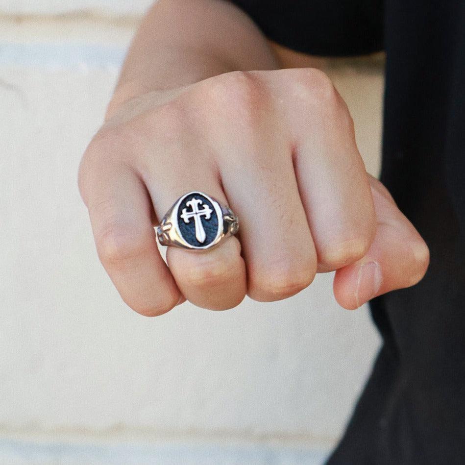 Stylish and Water-Resistant man's ring - Perfect timeless necessary for every occasion