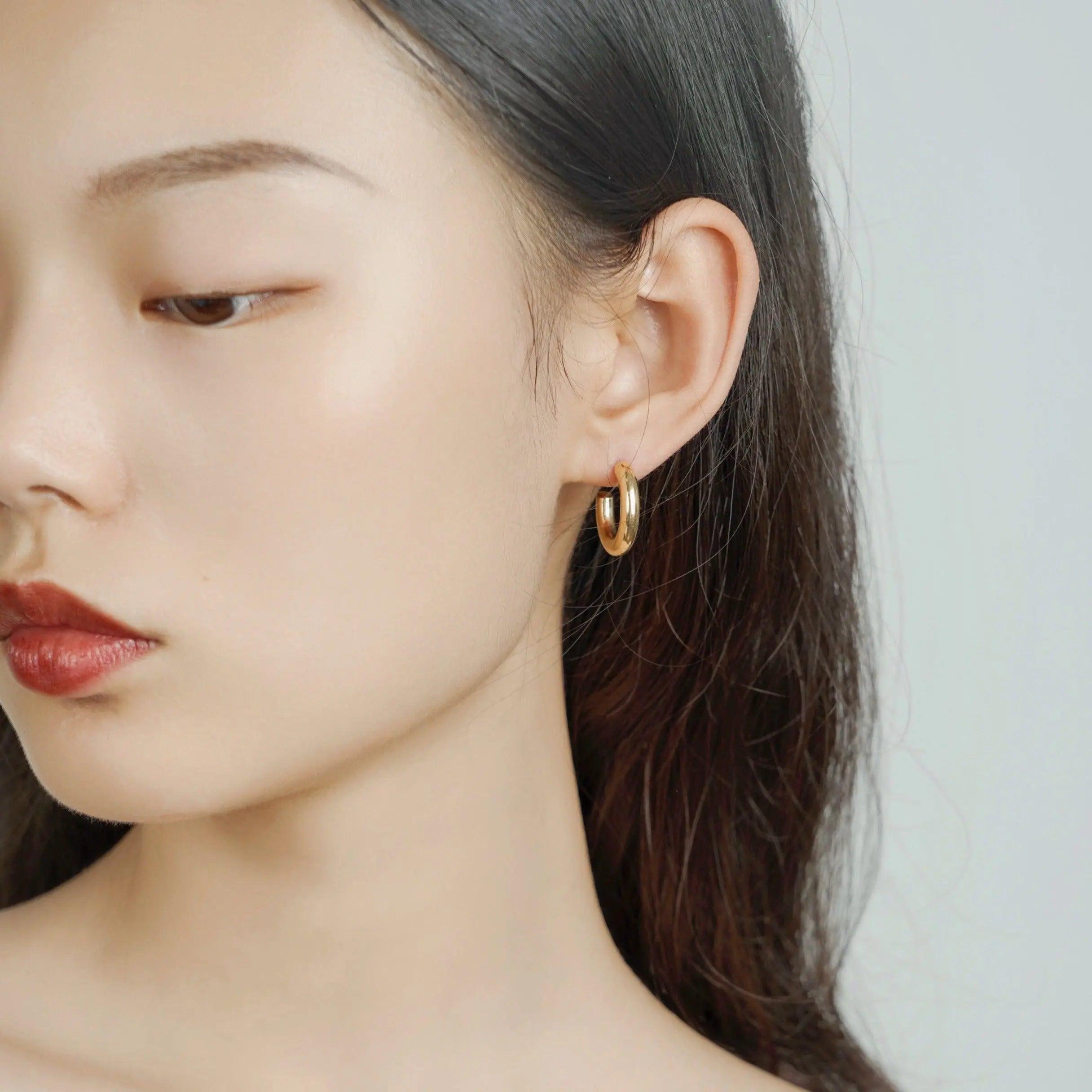 Stylish and Water-Resistant Gold Plated earrings- Perfect timeless necessary for every occasion